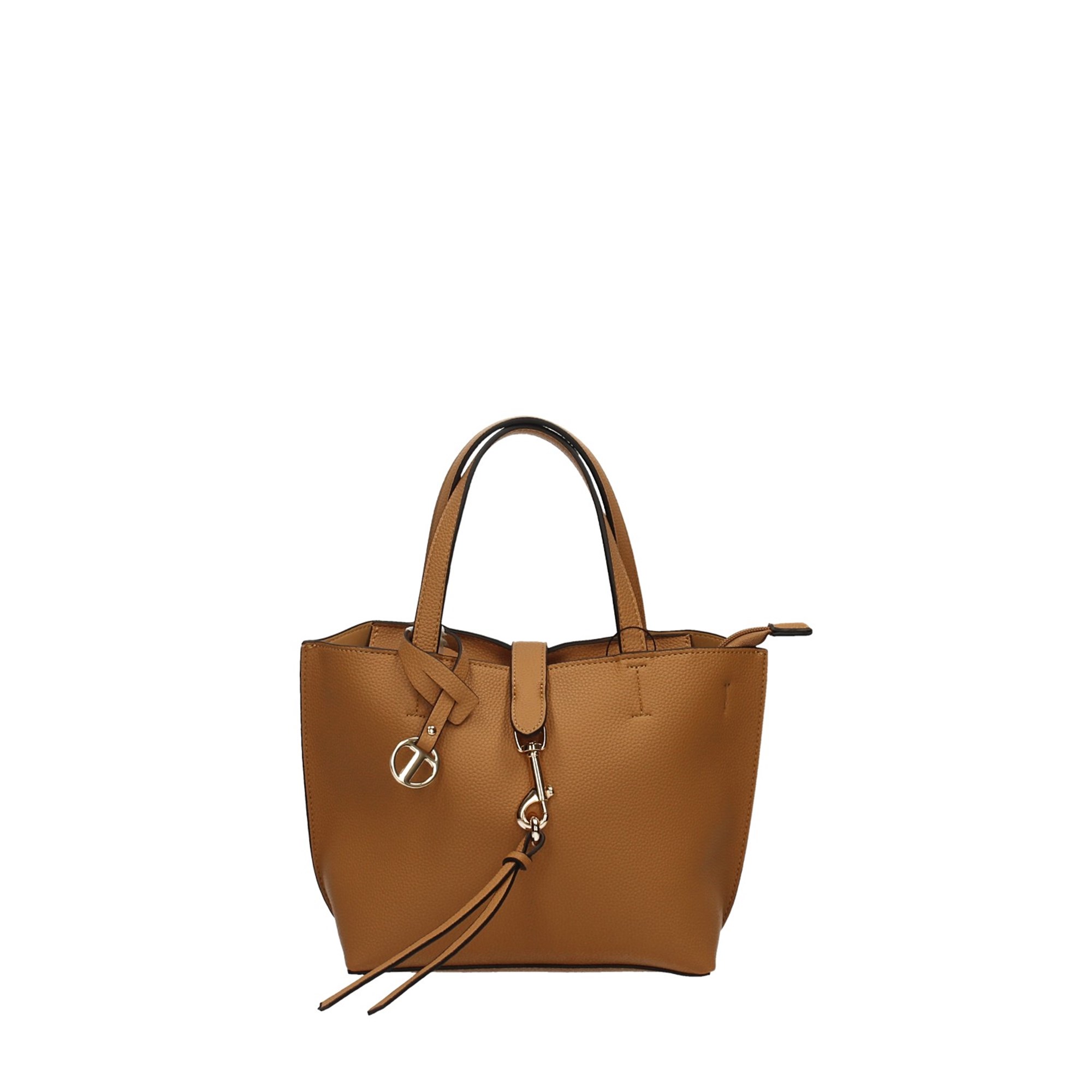 (image for) In Vendita Shopper Bag marrone con pendente - Click Image to Close
